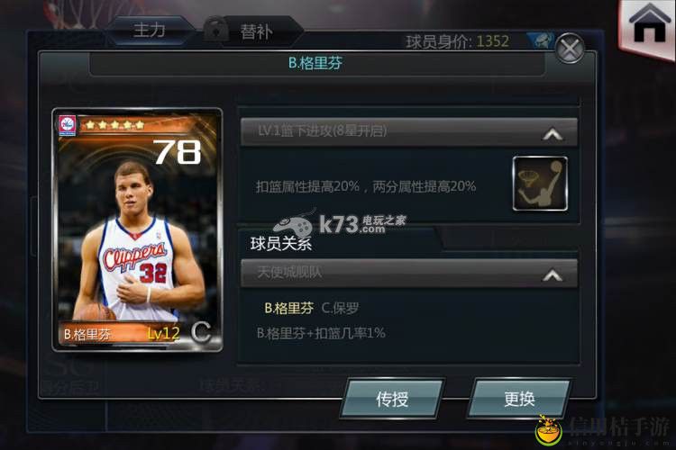 NBA梦之队2015部分橙卡技能一览：攻略助你提升战力