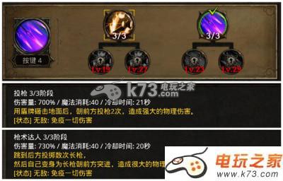 暗黑复仇者2圣堂武士技能选择建议：夜间生存与怪物对抗技巧