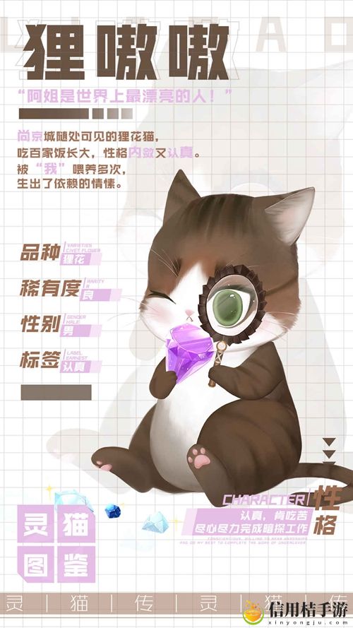 灵猫传老实孩子狸嗷嗷属性图鉴