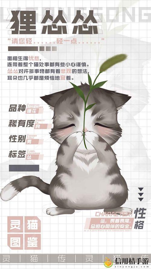 灵猫传忧郁灵猫狸怂怂属性图鉴