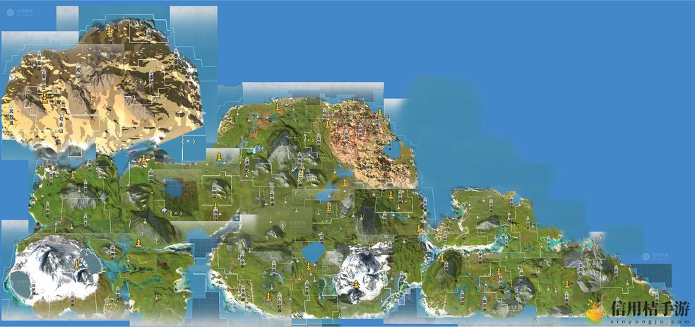 妄想山海地图大全