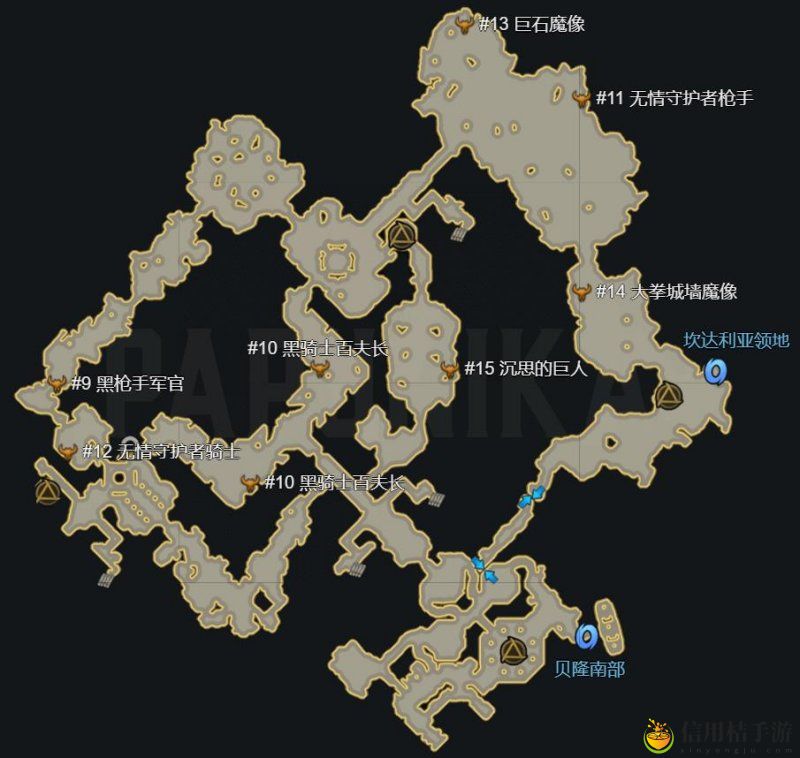 命运方舟黑骑士炮手军官位置一览 黑骑士炮手军官在哪