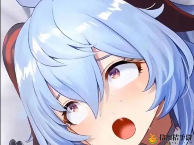 甘雨流口水翻白眼咬铁球