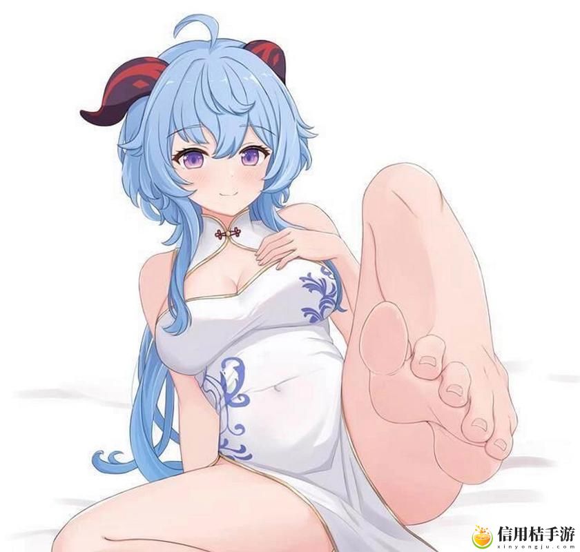 甘雨流口水翻白眼咬铁球