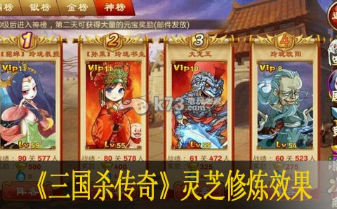 三国杀传奇灵芝修炼效果详解:角色技能树解锁与进阶规划