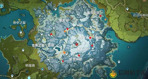 原神雪山石碑位置介绍