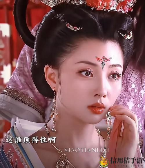女儿国满天星版杨玉环,网友评价:宛如月下仙子,魅力四溢