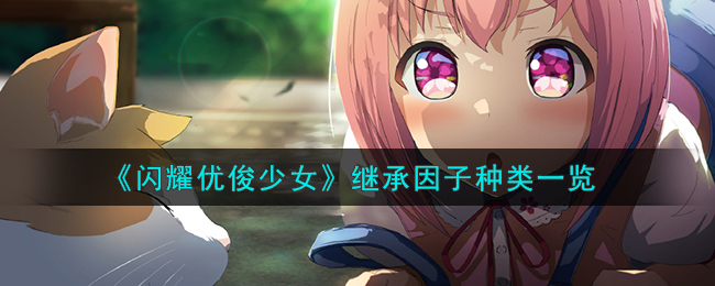 闪耀优俊少女继承因子种类一览 继承因子有哪些