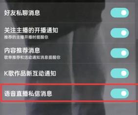 酷狗音乐关闭语音直播私信 交易行系统操作技巧与应用