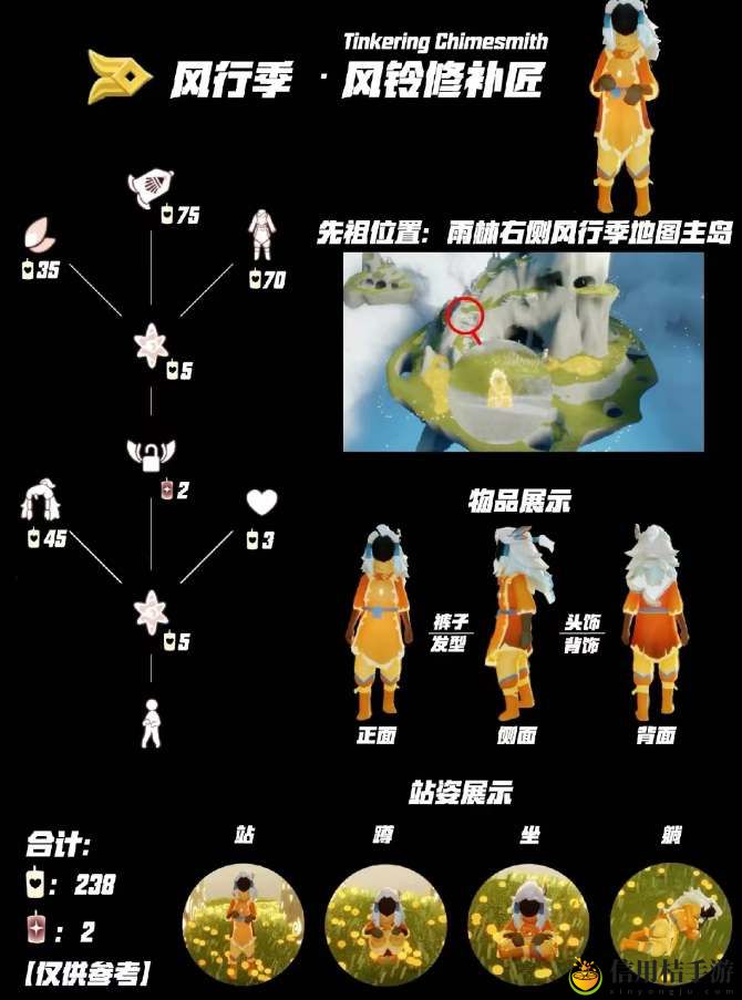 光遇风铃修补匠先祖复刻兑换图