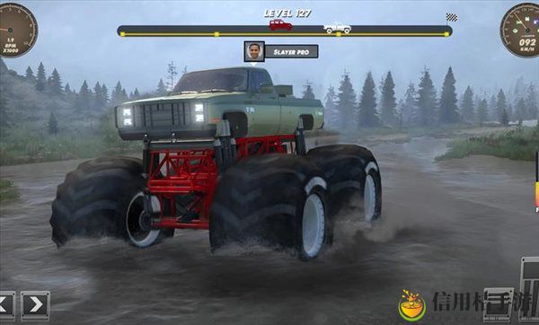 泥泞驾驶(Mud distance Drive)