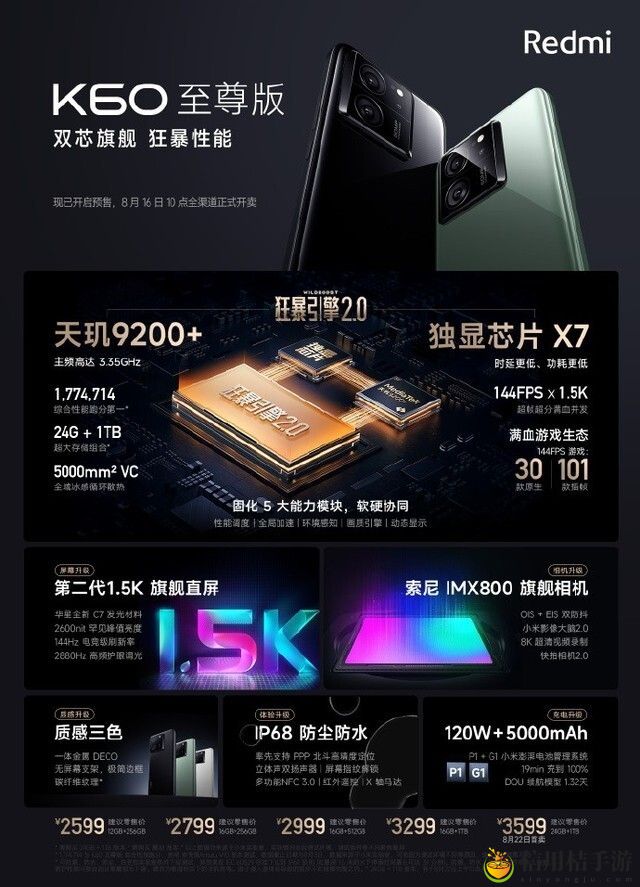 小米Redmi K60 至尊版价格介绍 提升体验实用窍门