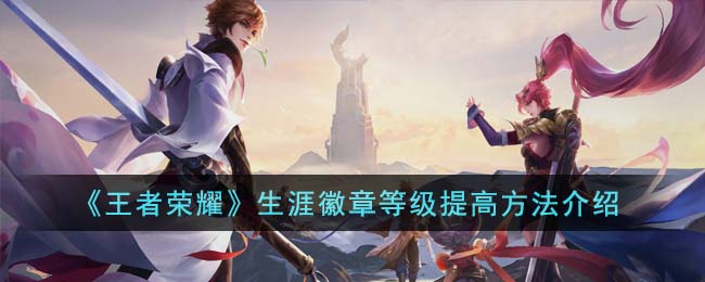 王者荣耀生涯徽章等级提高方法攻略介绍