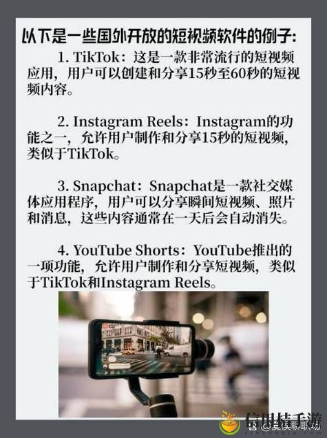 国外最开放的短视频软件